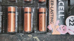 Duracell 2x Longer Lasting Batteries
