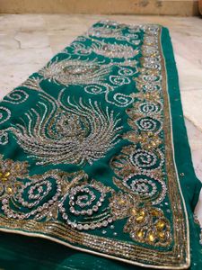 Full Daimond Work Saree 🤩
