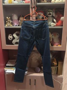 Dark Blue Denim Jeans