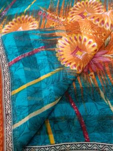 85)New Multi Colour Beautiful Saree