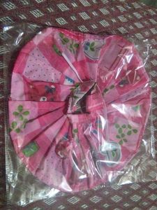 Pink Patterned Laddu gopal Dress
