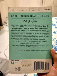 Out of Africa by Karen Blixen