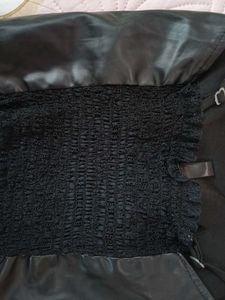 leather corset...like new