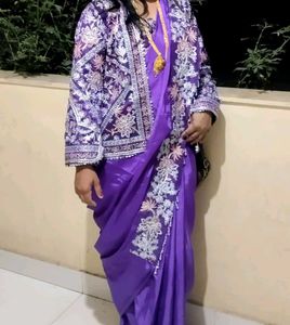 Redy To Wear Saree N Jacket