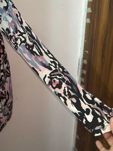 Patterned Embellished Top
