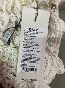 ONLYFront-Open Crochet Longline Shrug