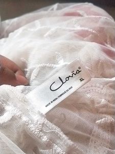 White Lace Night Robe