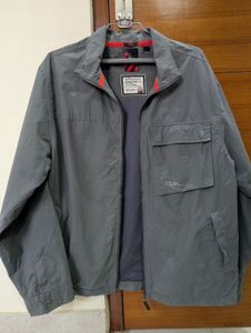 Reebok Gray Casual Jacket