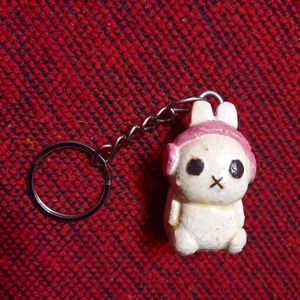 Cute Bunny Keychain