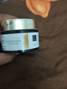 Good Vibes Gold Face Mask