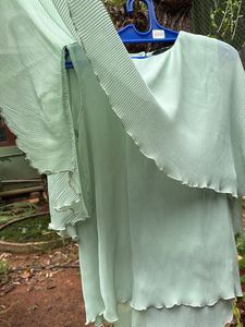 Green Tiered Top