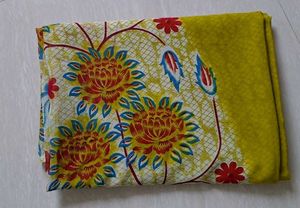 New Vibrant Georgette Saree🍋‍🟩