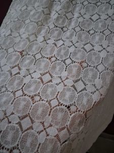 White Lace Sheer Top