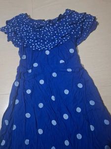 Blue Polka Dot Sundress