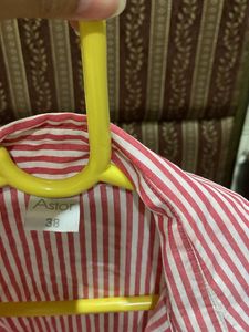 Striped Crop Shirt