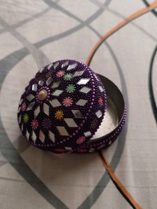 Tiny Purple Jewelry Box
