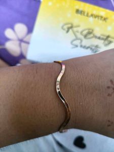 Stylish Gold Bracelets, Set Of 2