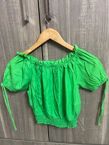 Splash Crop Top