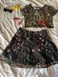 Floral Co-ord Set (Top IMPORTED)
