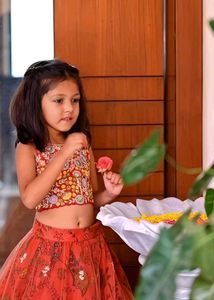 Girls Lehenga Choli Set