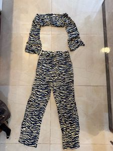 Zebra Printed Co Ord