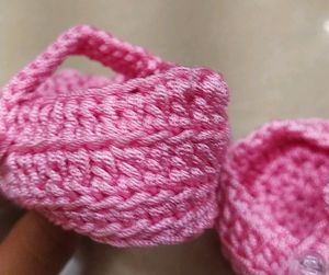 Crochet Baby Shoes Handmade For 3-9 Months