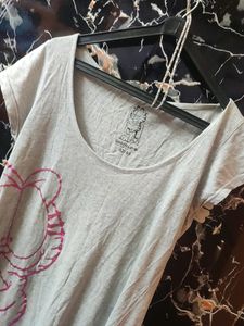 Knee length T-shirt For Women