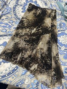 Animal Print Skirt