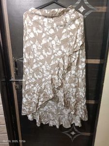 Floral Print Skirt