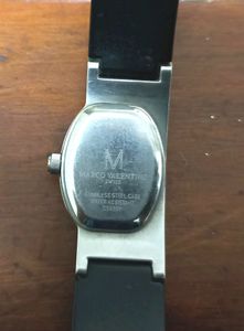 Marco Valentino Swiss Watch Stainless Steel Unique