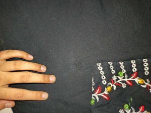 Embroidered Kurta Set With Pant