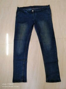 Dark Wash Denim Jeans