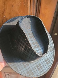 Stylish Black Cap Or Hat