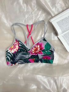 Floral Sports Bra