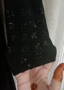 Aline Burqa With Stone Work