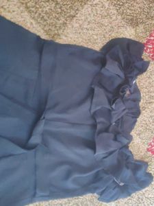 Stylish Ruffled Off-Shoulder Dress