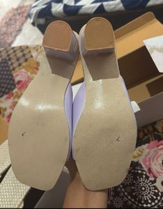 Lavender Bow Flats