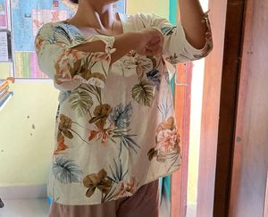 Floral Print Top