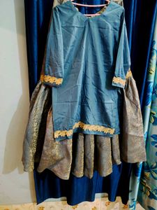 Elegant banarsi garara set