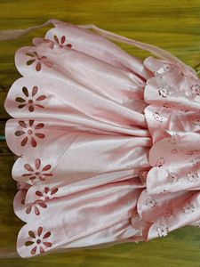 Beautiful Peach Dress for party wear
