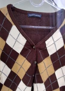 Argyle Cardigan