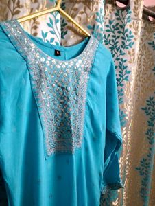 Elegant Blue Kurta
