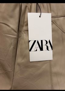 Zara Leather Flared Or Skinny Pants For Women