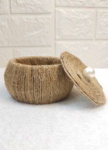 Handmade Jute Storage Box