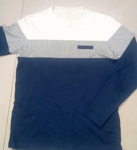 Color Block Long Sleeve Tee