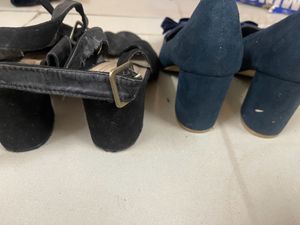 2 Pair Of Block Heels