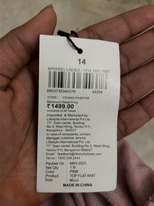 Stylish Pink Embellished Sweater