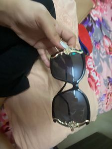 Diamond Gold flower Classy  Trending  Sunglasses