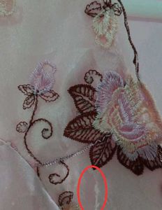 Pink Embroidered nighty