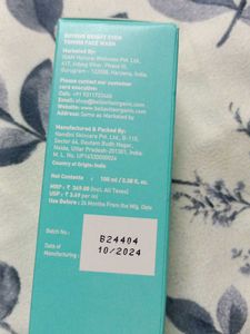 Even Toning Face Wash